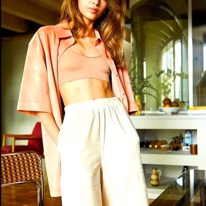 Aritzia Le Fou Wilfred Funk Button-Up: Small, brand new with tags